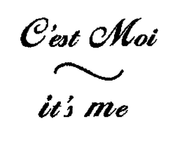 C'EST MOI IT'S ME logo
