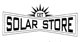 CET SOLAR STORE logo