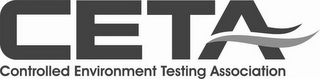 CETA CONTROLLED ENVIRONMENT TESTING ASSOCIATION logo