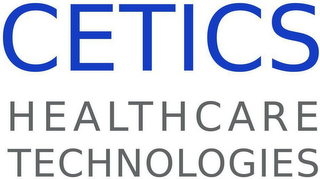 CETICS HEALTHCARE TECHNOLOGIES logo