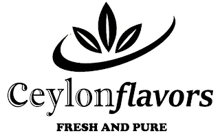 CEYLONFLAVORS FRESH AND PURE logo