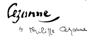 CEZANNE BY PHILIPPE CEZANNE logo