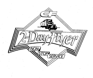 CF 2-DAY FLYER NON STOP SERVICE logo