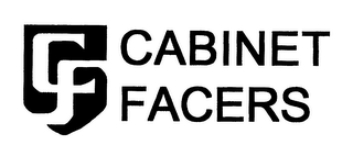 CF CABINET FACERS logo