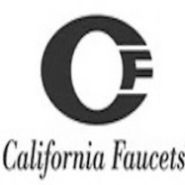 CF CALIFONRIA FAUCETS logo