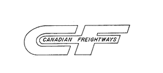 CF CANADIAN FREIGHTWAYS logo