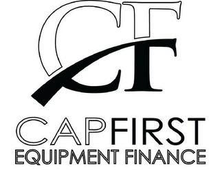 CF CAPFIRST EQUIPMENT FINANCE logo