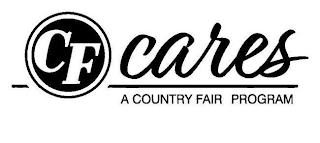 CF CARES A COUNTRY FAIR PROGRAM logo