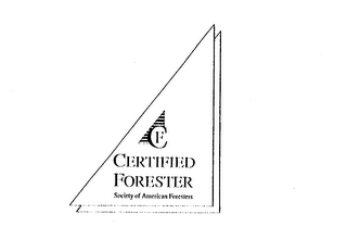 CF CERTIFIED FORESTER SOCIETY OF AMERICAN FORESTERS logo