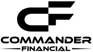 CF COMMANDER FINANCIAL logo