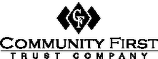 CF COMMUNITY FIRST TRUST COMPANY logo