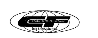 CF CONSOLIDATED FREIGHTWAYS INTERNATIONAL logo