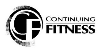 CF CONTINUING FITNESS logo