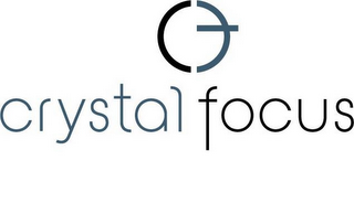 CF CRYSTAL FOCUS logo