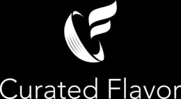 CF CURATED FLAVOR logo
