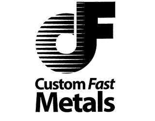 CF CUSTOM FAST METALS logo