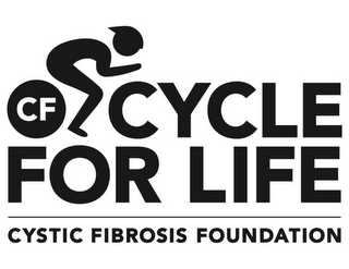 CF CYCLE FOR LIFE CYSTIC FIBROSIS FOUNDATION logo