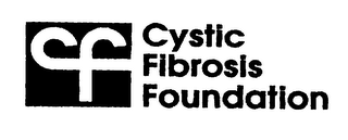 CF CYSTIC FIBROSIS FOUNDATION logo
