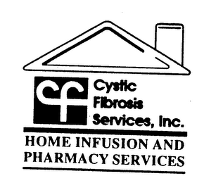CF CYSTIC FIBROSIS SERVICES, INC. HOME INFUSION AND PHARMACY SERVICES logo