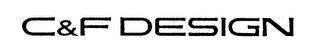 C&F DESIGN logo