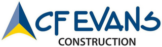 CF EVANS CONSTRUCTION logo