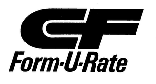 CF FORM-U-RATE logo