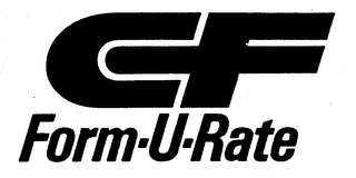 CF FORM-U-RATE logo