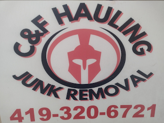 C&F HAULING JUNK REMOVAL 419-320-6721 logo