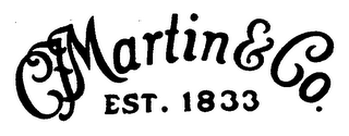 CF MARTIN & CO. EST. 1833 logo