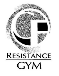 CF RESISTANCE GYM logo
