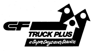 CF TRUCK PLUS A SUPER DAYSAVER SERVICE logo