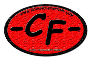 CF WWW.CORNHOLEFACTORY.COM ULTRA-TOURNAMENT SERIES logo