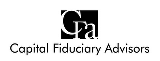 CFA CAPITAL FIDUCIARY ADVISORS logo