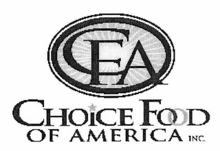 CFA CHOICE FOOD OF AMERICA INC. logo
