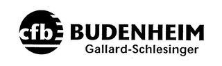 CFB BUDENHEIM GALLARD-SCHLESINGER logo