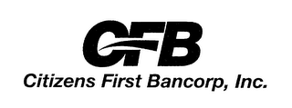 CFB CITIZENS FIRST BANCORP, INC. logo