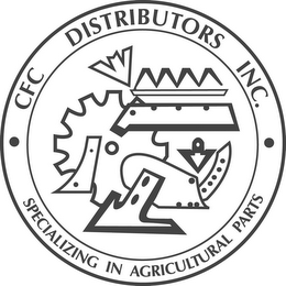 · CFC DISTRIBUTORS INC. · SPECIALIZING IN AGRICULTURAL PARTS logo