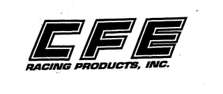 CFE RACING PRODUCTS, INC. logo