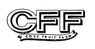CFF COVE FRUIT FARM logo