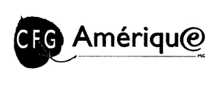 CFG AMERIQUE MC logo