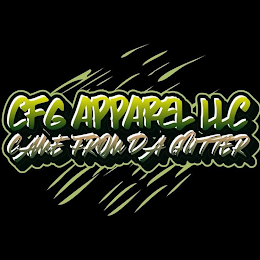 CFG APPAREL LLC CAME FROM DA GUTTER logo