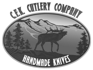C.F.K. CUTLERY COMPANY HANDMADE KNIVES logo