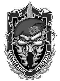 CFK HANDMADE KNIVES FOR THE MASSES logo