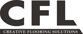 CFL CREATIVE FLOORING SOLUTIONS logo
