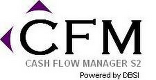 CFM CASH FLOW MANAGER S2 POWERED BY DBSI logo