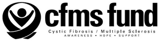 CFMS FUND CYSTIC FIBROSIS / MULTIPLE SCLEROSIS AWARENESS HOPE SUPPORT logo