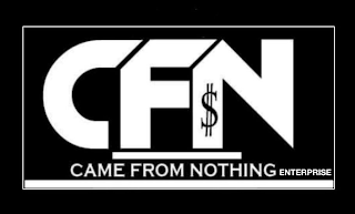 CFN CAME FROM NOTHING ENTERPRISE $ logo