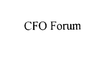CFO FORUM logo