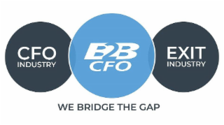 CFO INDUSTRY B2B CFO EXIT INDUSTRY WE BRIDGE THE GAP logo