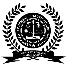 CFPI CERTIFIED FORENSIC PRACTITIONERS INSTITUTE CERTIFIED FORENSIC & AUDIT ANALYST logo